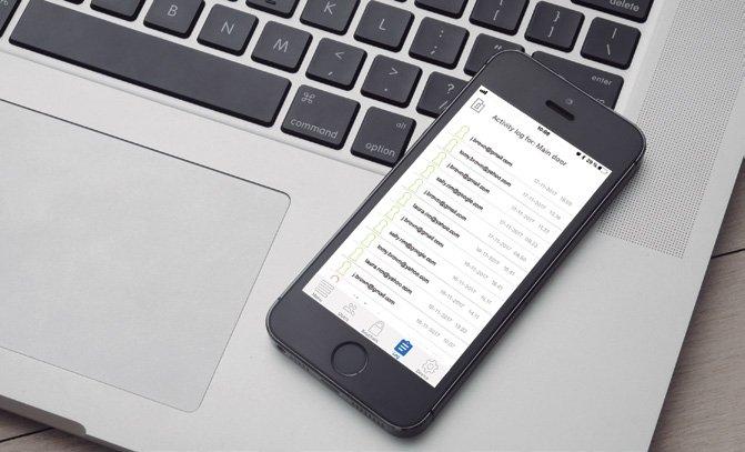 Invisible universal smart door lock.