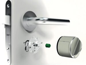 Invisible universal smart door lock.